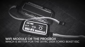 [Wifi Module vs ProBox]. SkyRc Toro Beast 200A ESC