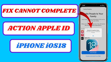 Fix “Cannot Complete Action – This Action Cannot Be Completed at This Time” Apple ID Error (2025)