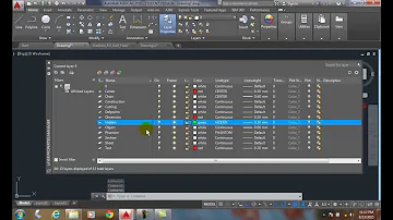 How do I unlock a layer in AutoCAD?