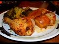 Recipe for One Pan, Herb Roasted Chicken with Potatoes & Broccoli