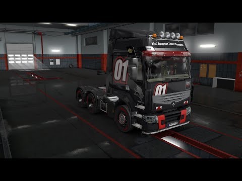 ETS 2 RENAULT PREMIUM tunning ტუნინგი