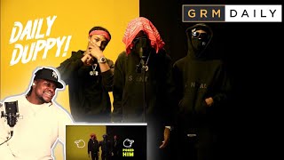 American Reacts To UK Rappers | OFB - Daily Duppy | GRM Daily Reaction