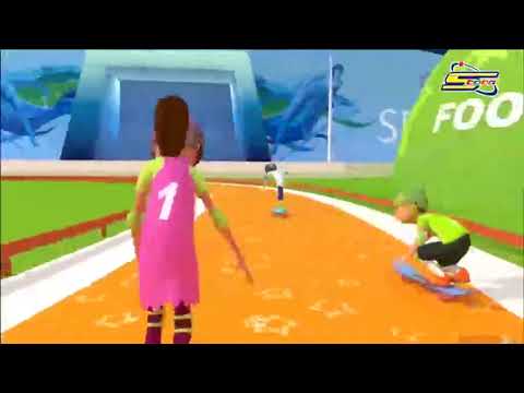 سبيستون بداية كوكب رياضة ابطال الكرة الهوية الثالثة