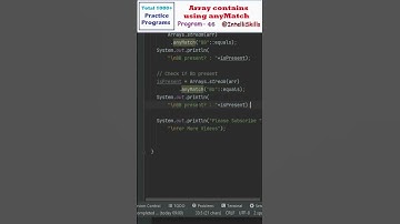 One Liner Tips | anyMatch method in Java 8 Features #Shorts #java #coding #viral