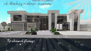 15K Bloxburg Modern Mansion (Exterior Only!)