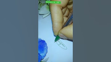 Requested signature of Avni | how to make your own beautiful relaxing signature |  #shorts