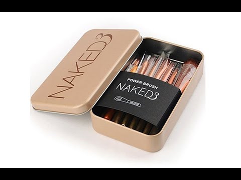 Review bộ cọ trang điểm Naked3 12 cây