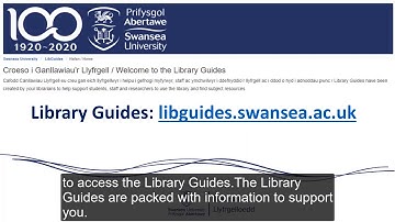 Library Welcome Video