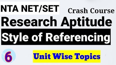 NTA NET/SET सेट Crash Course Research Aptitude !! Unit Wise Topics Part 6 !! मराठी भाषेत !