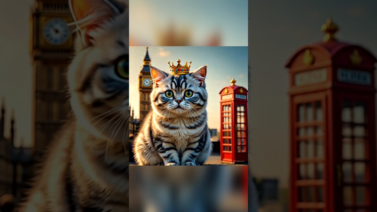 London Ki Royal Giant Cat 🐱🇬🇧