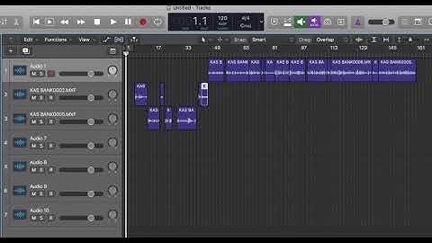 Logic Pro X: Separate Regions By Region Name