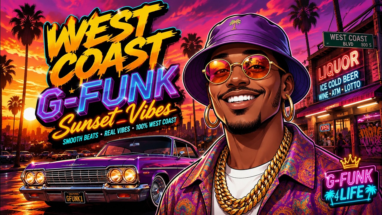 ☀️ California Old School Vibes 🚘 Smooth G-Funk Grooves from the