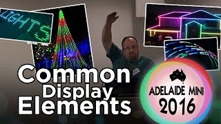 Adelaide Mini 2016 - Common Elements
Presented by Karob for the Adelaide Mini 2016 - Day 1.
A summary of common types of display elements - with examples! A good starting point when considering what to put into your first computerised lights display.
00:00 Intro
00:22 Mega Tree - 3D
01:20 Mega Tree - 2D
02:00 Mini Trees
03:10 Leaping Arches
04:51 Matrix
05:43 Spinners
06:32 Pixicles
07:18 Window/House Outline
08:21 Singing Faces Adelaide Mini 2016 - Common Elements