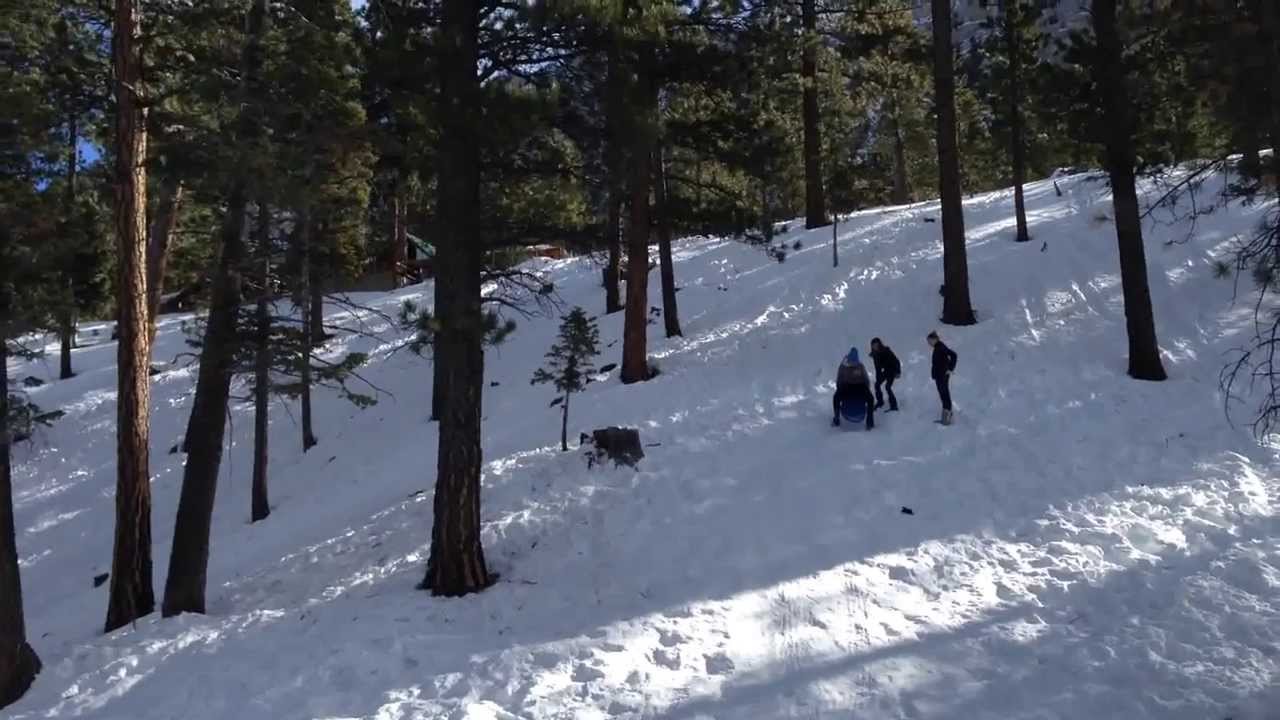 MT Charleston January 2014 Sledding Part 10 YouTube