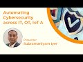 Subramaniyam Iyer-Forescout | Big5 CIO Priorities'23