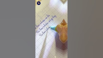 Nét bút S206 gọn đẹp rõ ràng, hỗ trợ cách cầm bút viết chuẩn #luyenchudep #butmucsaothien