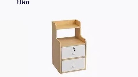 Hướng Dẫn Lắp Ráp Tủ Đầu Giường Cao Có Khoá - 25 June Decor