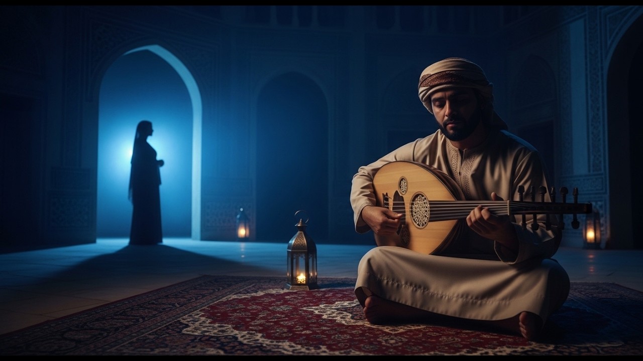 Midnight Caravan 🌙 Oud Profundo y Guitarra Árabe Relajante Bajo la Luna