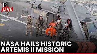 Artemis II Crew Splashdown LIVE: NASA Holds Press Conference on Artemis II Mission Return to Earth