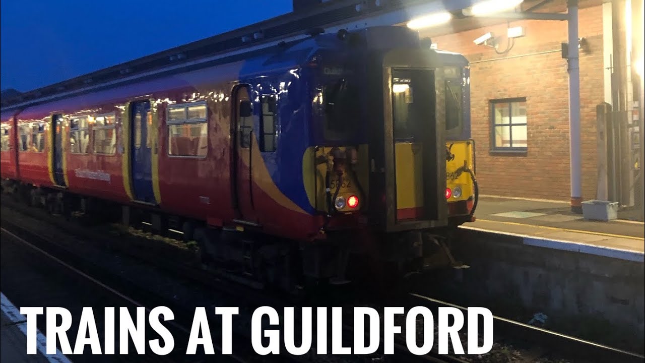 Trains at Guildford 08/02/20 YouTube