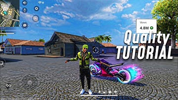 Trending📈4K Quality Tutorial || Like PC In Android✅[Free Fire] || Editing Secret Revealed🔥