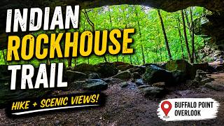 Indian Rockhouse Trail Hike + Buffalo Point Overlook | Arkansas
