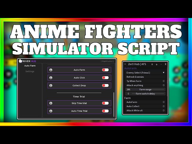 Anime Fighters Simulator  All good GUIs in one script