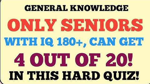ONLY SENIORS WITH IQ 180+, CAN GET 4 OUT OF 20! IN THIS HARD QUIZ! | ENGLISH BOOST HUB 