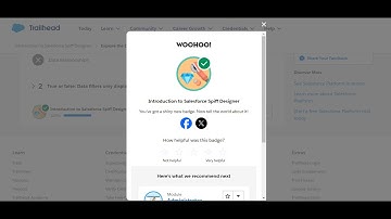Introduction to Salesforce Spiff Designer | Salesforce Trailhead | Quiz Solution