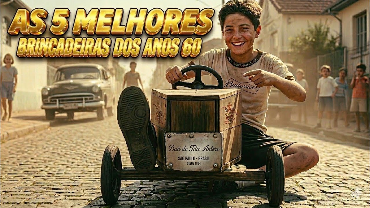 AS 5 MELHORES BRINCADEIRAS DOS ANOS 60 - O QUE SE FAZIA NA INFÂNCIA ...