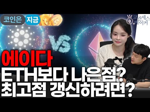 (EP11) 에이다 펀더맨털 + 에이다 차트분석 I 코린세스메이커 (장아주 아나운서) #에이다 #<strong>ADA</strong> #카르다노