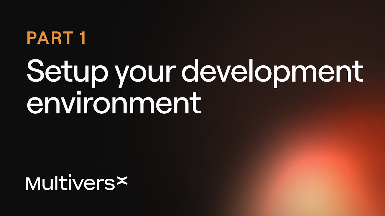 Part 1: Setup your development environment - YouTube