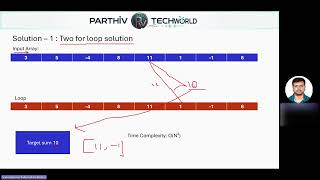 Arrays Two Number Sum Interview Problem