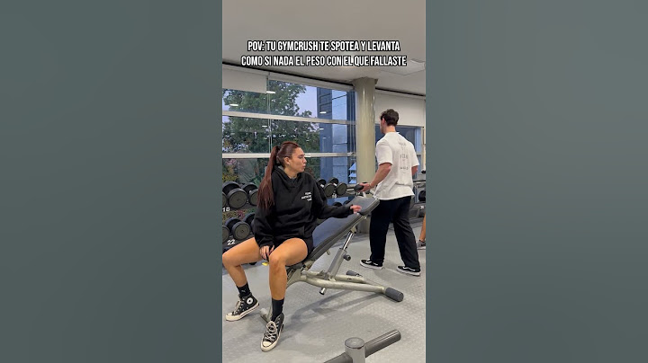 Cuando tu GymCrush Te Spotea...🫦 #gym #gimnasio #fitness #gymcrush #gymhumor #humor #comedia