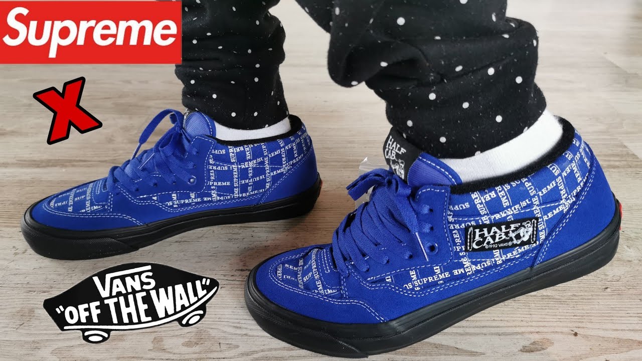 Supreme x Vans Half Cab Pro '92 