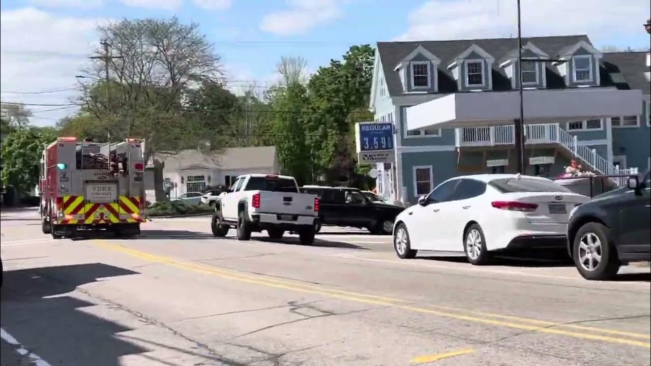 York Maine Squad 2 and Kennebunk Engine 2 responding to a MVA YouTube