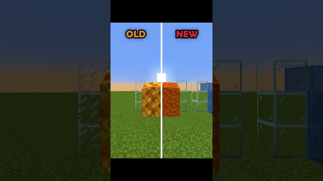 Minecraft Old vs New Textures...😢