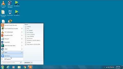How to change the number of recent programs to display in start menu in windows 7