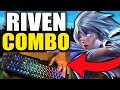 Best Riven Combos (with KEYBOARD CAM) - Season 10 Riven Animation Cancel Guide