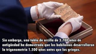 La tablilla que reescribe la historia de la matematica¡¡