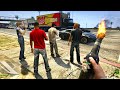GTA 5 - Fire Bottle vs NPC's Ragdolls | Euphoria Physics Ragdolls 2026