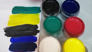 طريقه عمل الوان المياه بمكونين من المطبخHow to make water colors with  two components of the kitchen