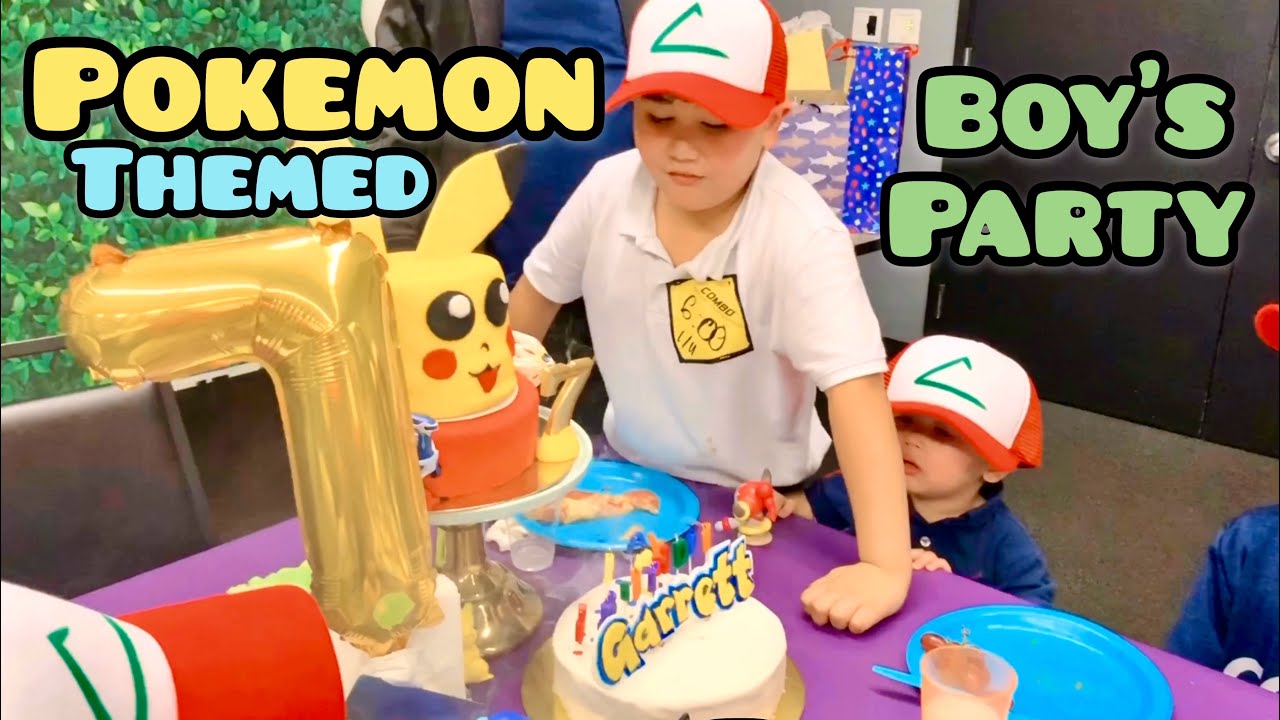 POKÉMON THEMED PARTY IDEAS - YouTube