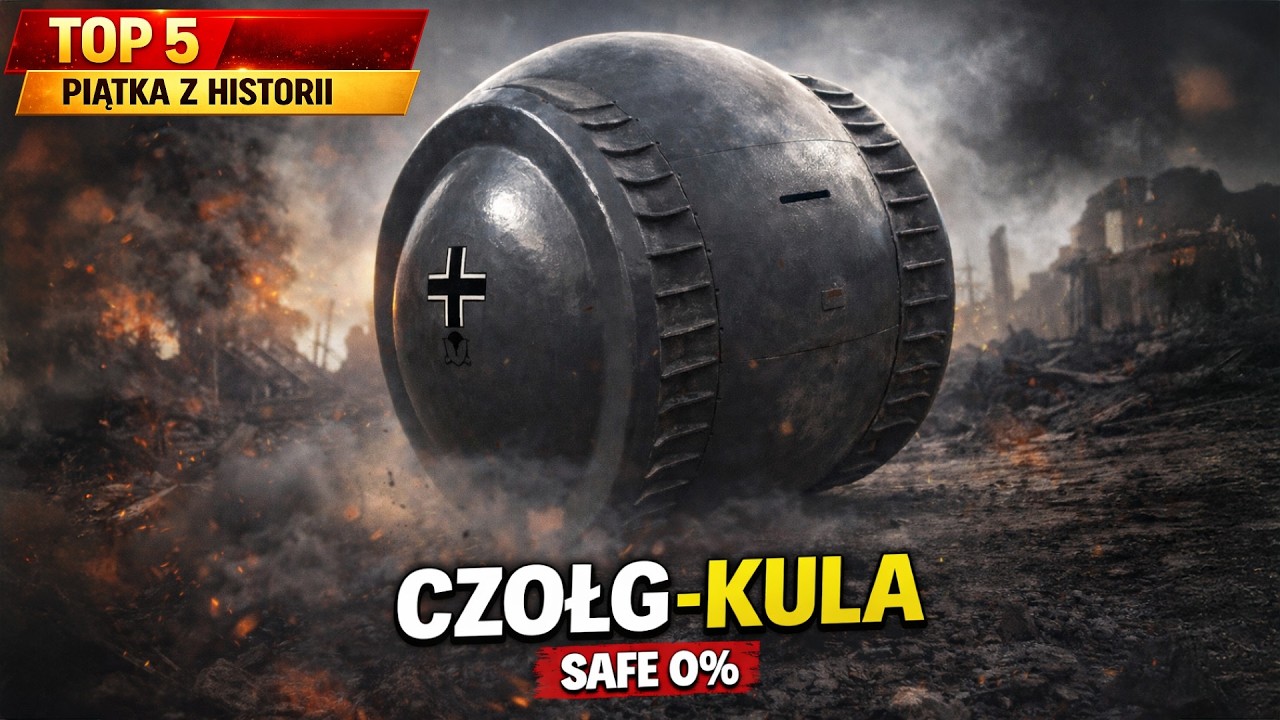 Niemiecki czołg-kula i inne ABSURDALNE pomysły przemysłu zbrojeniowego. Jednostka 0% SAFE