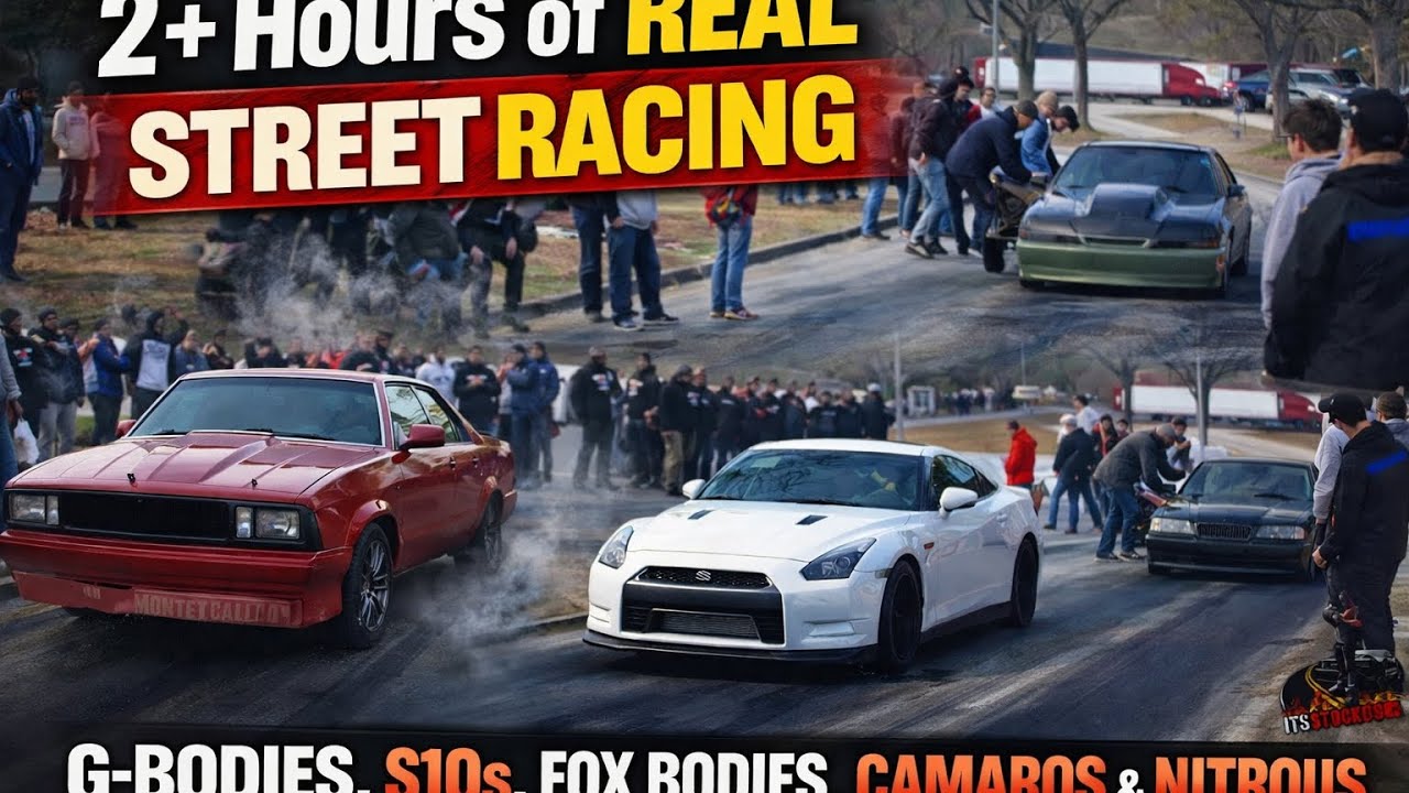 2+ Hours of REAL Street Racing | G-Bodies, S10s, Fox Bodies, Camaros ...