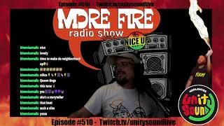 More Fire Show ep 510 with Crossfire from Unity Sound - aired 19 Jun 2025 new reggae and dancehall