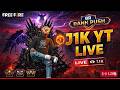 FREE FIRE??NEW BR RANK GAME PLYE || J1K YT IS LIVE STREM