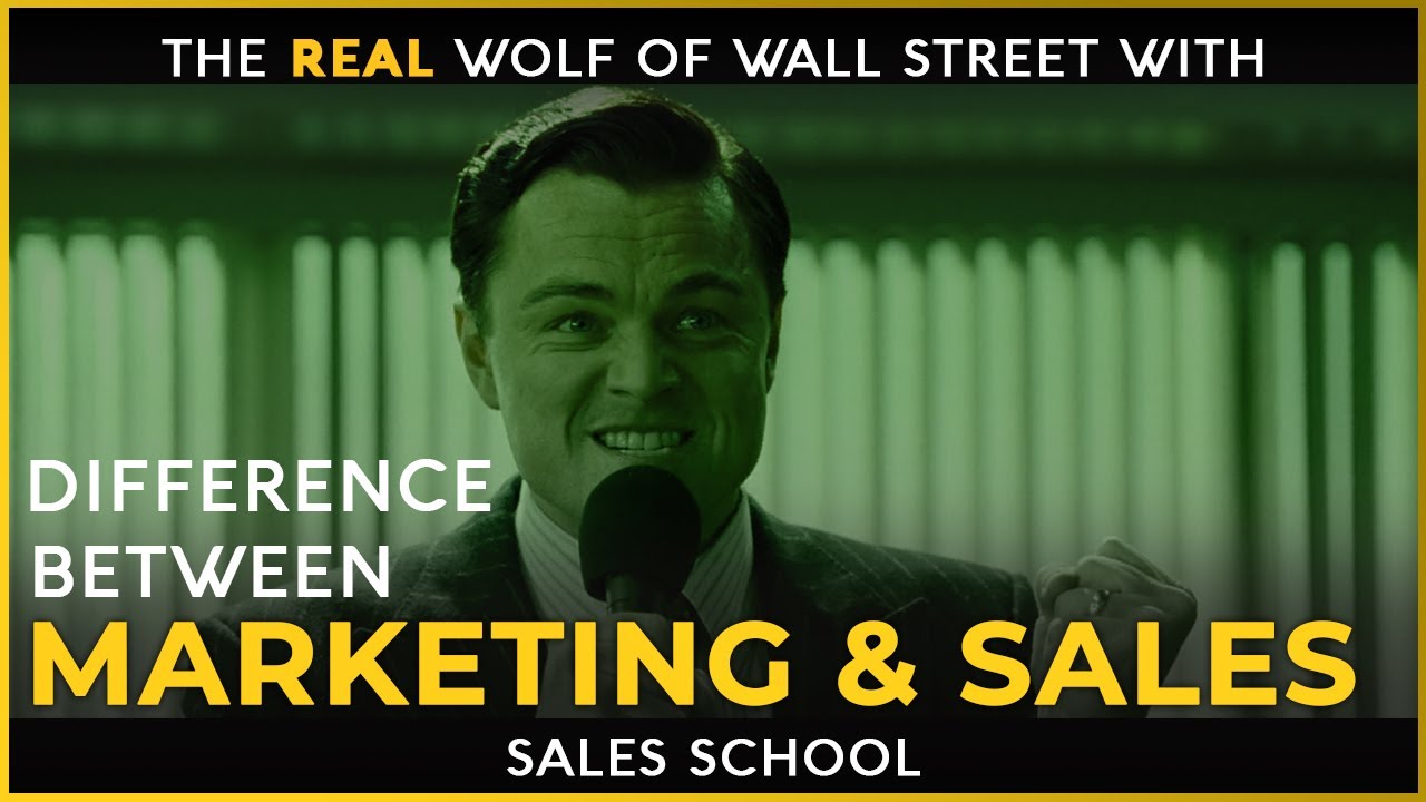 Difference Between Marketing & Sales | Free Sales Training Program | Sales School