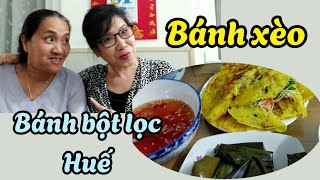 Vlog 473 : Cuộc sống Đà Lạt : " Trời mưa đúc Bánh xèo và Bánh bột lọc đúng chất Huế .