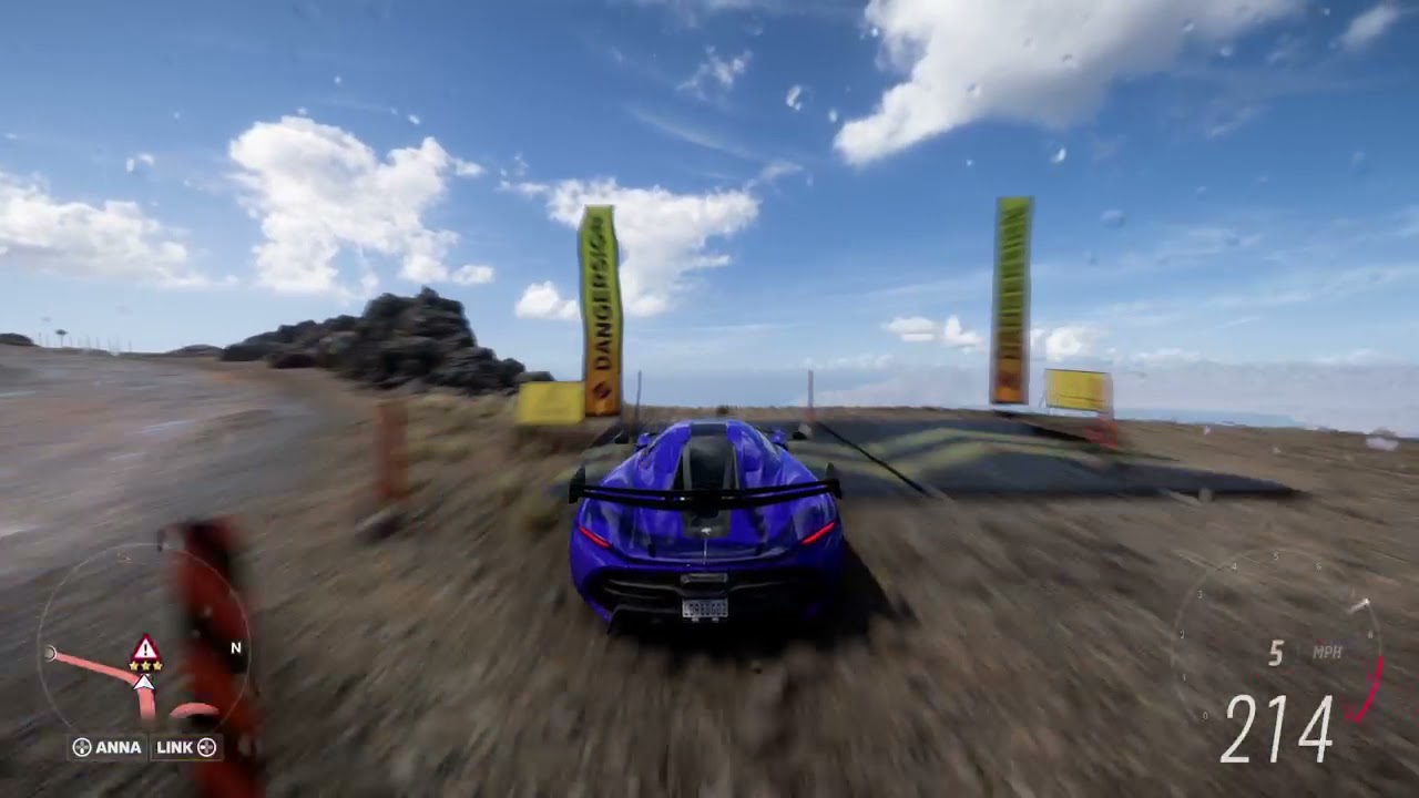 Fh5 event horizon danger  sign 3457 ft